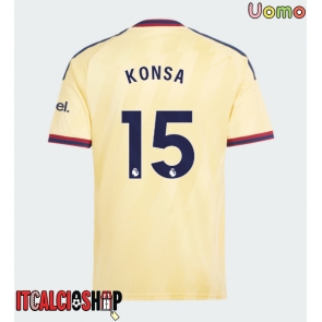 Arsenal Ezri Konsa #15 Terza Maglia 2026-27 Manica Corta Arsenal Ezri Konsa #15 Terza Maglia 2026-27 Manica Corta